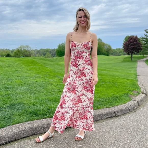 Reformation Emersyn Midi Dress in Toile De Jouy print Size 6 - Picture 15 of 15